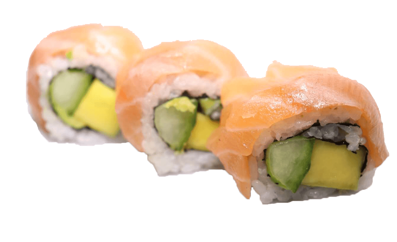 33. Sake Mango Maki 