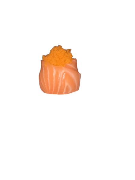9. Sake tobiko