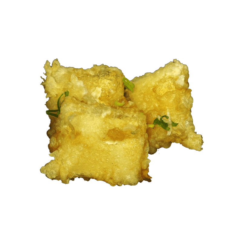 69. Gefrituurde tofu